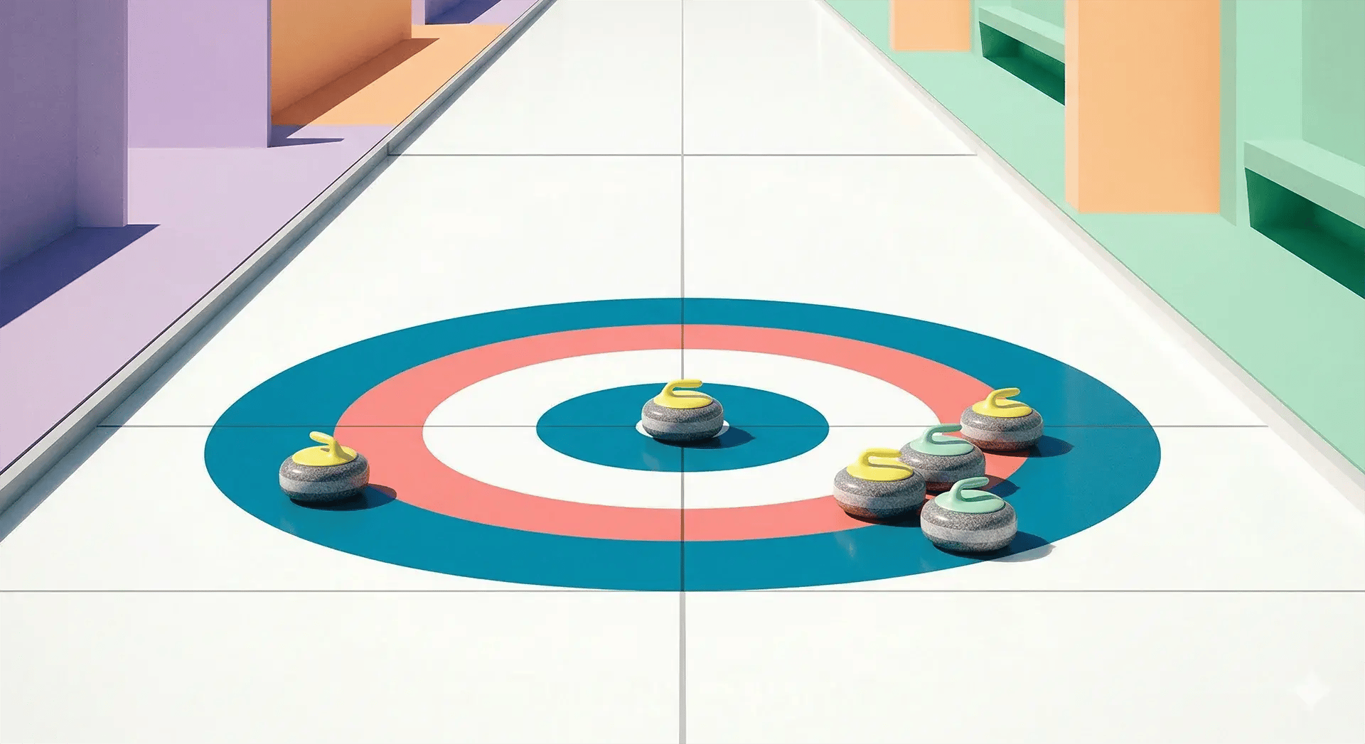 Curling - AI generated