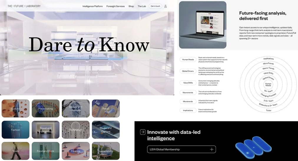 The Future Laboratory Website